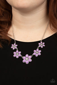 Paparazzi - Prairie Party - Purple Necklace