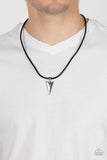 Paparazzi - Pharaohs Arrow - Black Urban Necklace