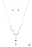 Paparazzi - Park Avenue A-Lister - White Necklace