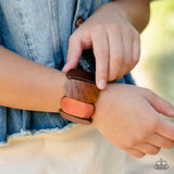 Paparazzi - Natural Nirvana - Copper Bracelet