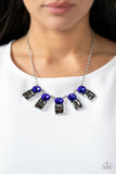 Paparazzi - Celestial Royal - Blue Necklace