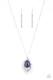 Paparazzi - Titanic Trinket - Long Blue Necklace