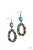 Paparazzi - Napa Valley Luxe - Multicolored Earrings