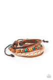 Paparazzi - Woodsy Wayfarer - Multicolored Urban Bracelet