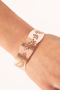 Paparazzi - Savanna Oasis - Rose Gold Cuff Bracelet