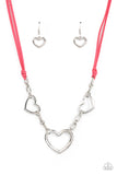 Paparazzi - Fashionable Flirt - Pink Necklace