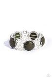 Paparazzi - Ethereal Excursion - Green Bracelet