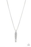 Paparazzi - Mysterious Marksman - Silver Urban Necklace