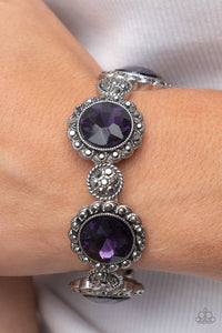 Paparazzi - Palace Property - Purple Bracelet