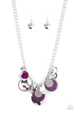 Paparazzi - Oceanic Opera - Purple Necklace