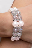 Paparazzi - Timelessly Tea Party - Pink Bracelet