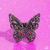 Paparazzi - Flauntable Flutter - Multicolored Ring