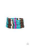 Paparazzi - Dive into Maldives - Blue Bracelet