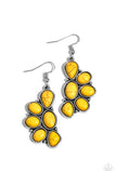 Paparazzi - Havasu Hideaway - Yellow Earrings