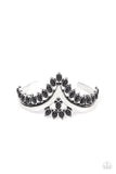 Paparazzi - Teton Tiara - Black Cuff Bracelet