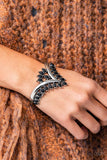 Paparazzi - Teton Tiara - Black Cuff Bracelet