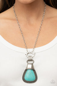 Paparazzi - Rodeo Royale - Blue Necklace