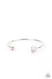 Paparazzi - Unrequited Love - Pink Bracelet