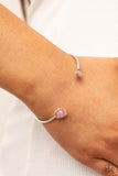 Paparazzi - Unrequited Love - Pink Bracelet