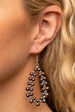 Paparazzi - Absolutely Ageless - Brown Earrings