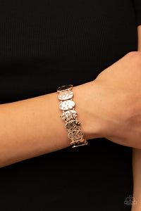 Paparazzi - Trinket Trek - Rose Gold Bracelet