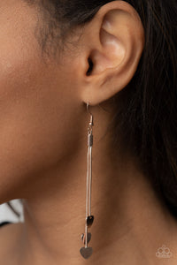 Paparazzi - Higher Love - Rose Gold Earrings