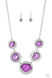 Paparazzi - Raw Charisma - Purple Necklace