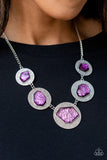 Paparazzi - Raw Charisma - Purple Necklace