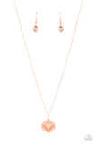 Paparazzi - Lovestruck Shimmer - Copper Necklace