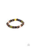 Paparazzi - Durango Drifter - Multicolored Stone Beads Bracelet