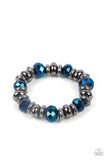 Paparazzi - Power Pose - Blue Bracelet