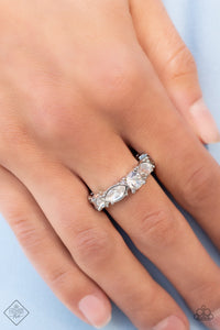 Paparazzi - Wedded Bliss - White Ring