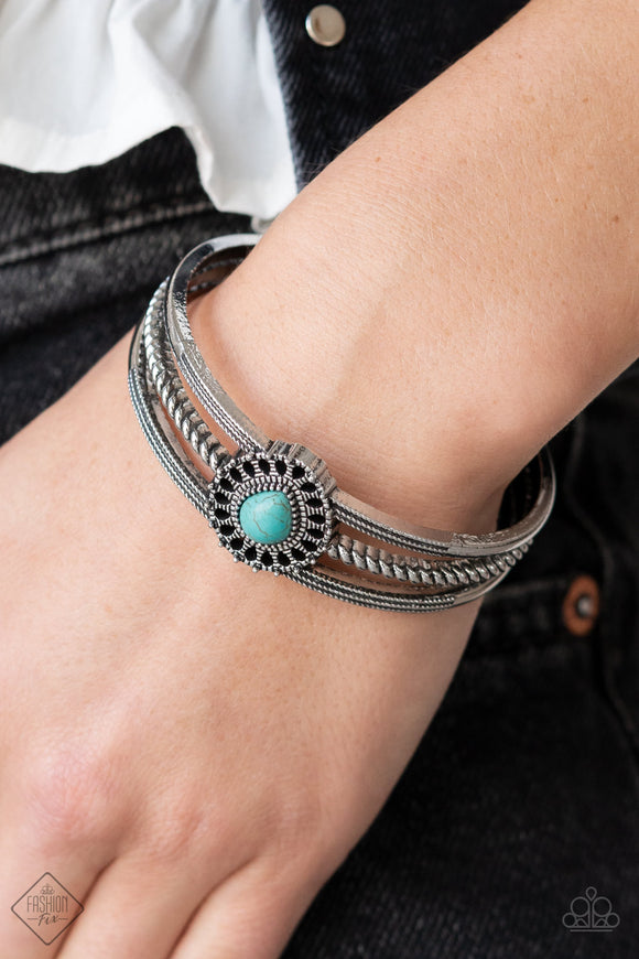 Paparazzi - Elemental Escape - Blue Bracelet