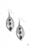 Paparazzi - Extra Exuberant - Blue Earrings