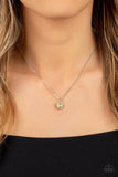 Paparazzi - A Little Lovestruck - Yellow Heart Necklace