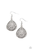 Paparazzi - Valley Estate - Silver Earrings