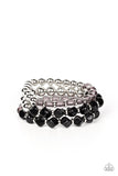 Paparazzi - Summer Sabbatical - Black Bracelet