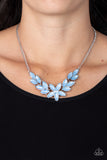 Paparazzi - Ethereal Efflorescence - Blue Necklace