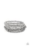 Paparazzi - Country Charmer - Silver Bracelet