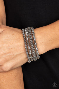 Paparazzi - Country Charmer - Silver Bracelet