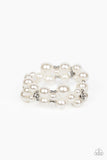 Paparazzi - Her Serene Highness - White Pearl Bracelet