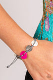 Paparazzi - Barefoot Beaches - Pink Necklace