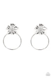 Paparazzi - Buttercup Bliss - Silver Earrings