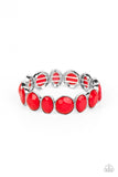 Paparazzi - Whimsical Glow - Red Bracelet