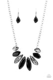 Paparazzi - Crystallized Couture - Black Necklace