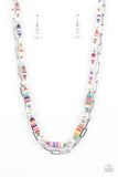 Paparazzi - Tidal Trendsetter - Multicolored Necklace