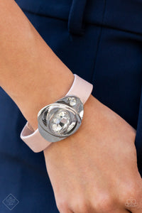 Paparazzi - Pasadena Prairies - Pink Leather Bracelet