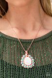 Paparazzi - Sahara Sea - Copper Necklace