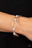 Paparazzi - Interwoven Illusion - Rose Gold Bracelet