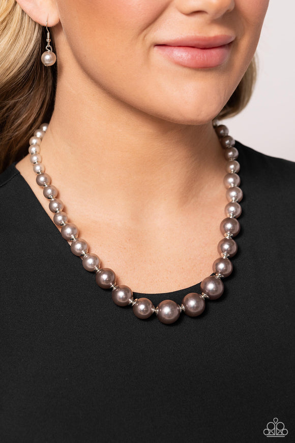 Paparazzi - Manhattan Mogul - Multicolored Pearl Necklace